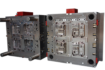 高效注射?！B層模具